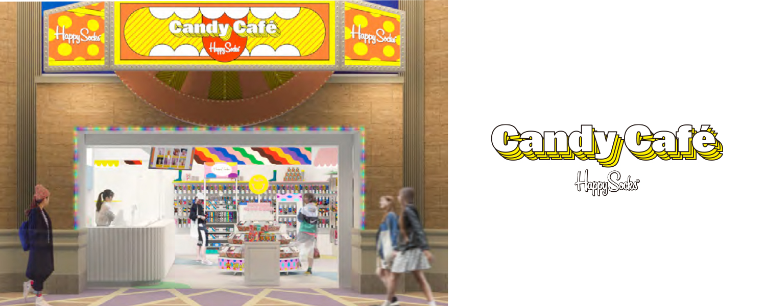 Happy SocksのCandy Cafeのページ