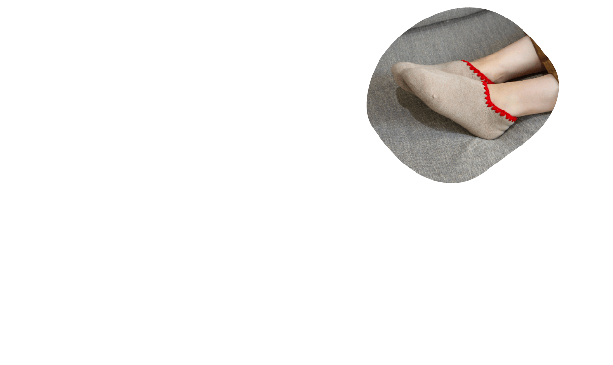 Ladies　ハマグリパイルソックス