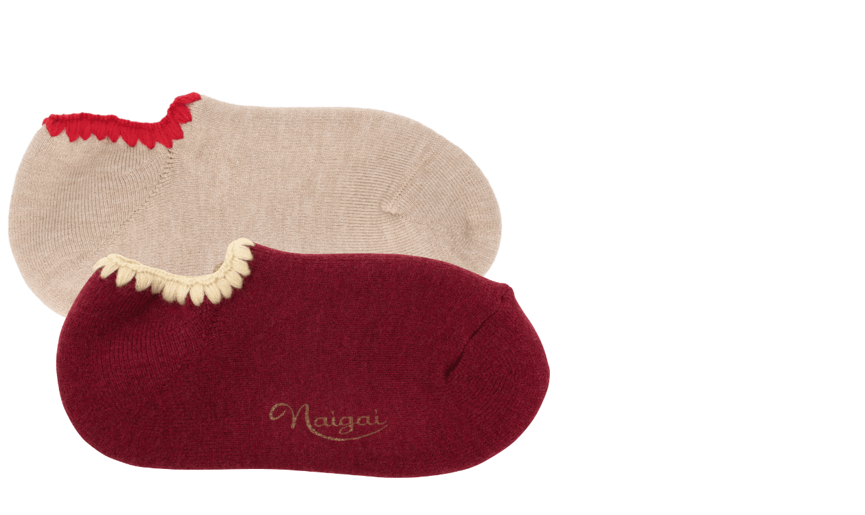 Ladies　ハマグリパイルソックス