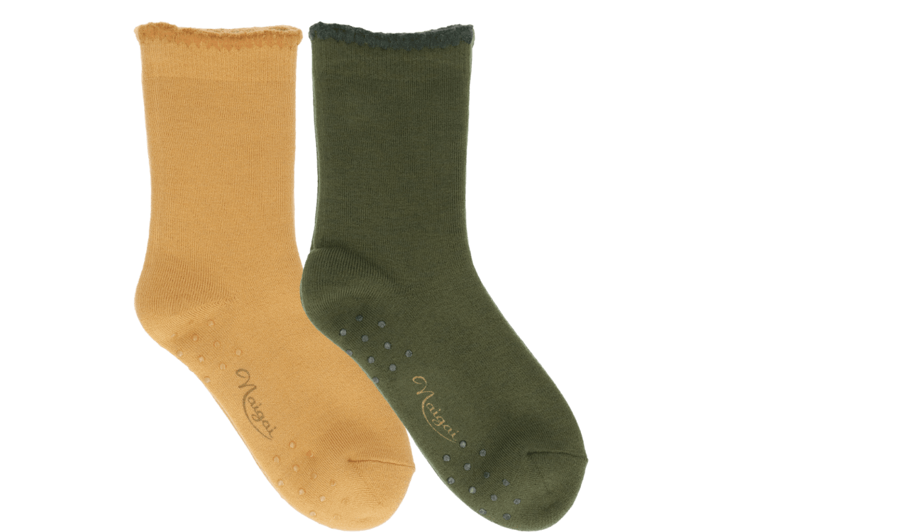 Mens　足底滑り止め付き ハマグリパイルソックス