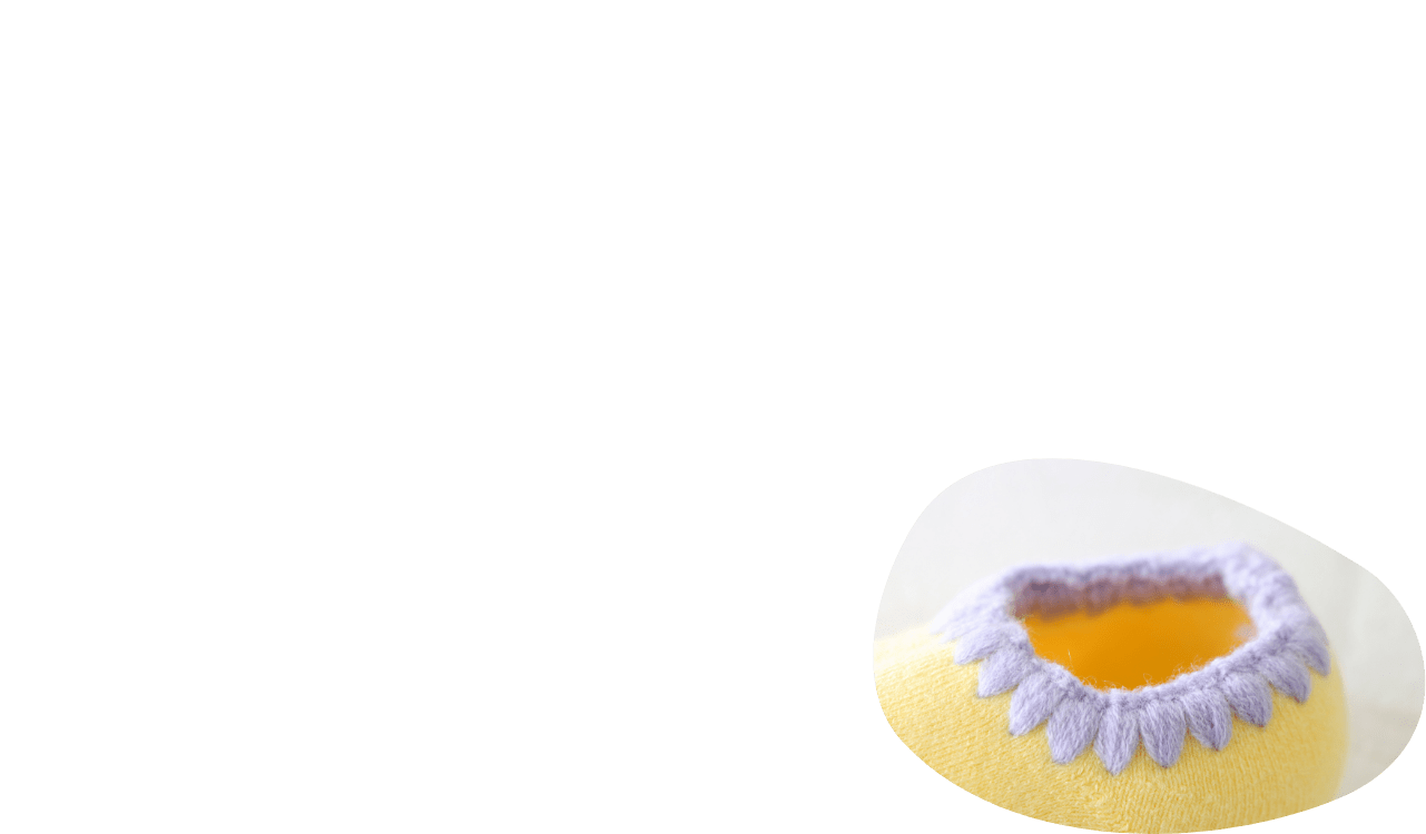 Kids　こはまぐり ハマグリパイルソックス