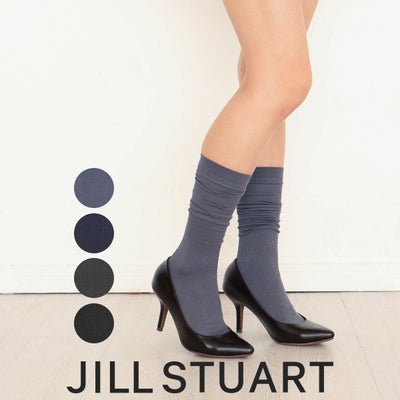 JILLSTUART（ジルスチュアート）OPAQUEオペイク60デニール相当リブハイソックス日本製レディース女性婦人105-6732
