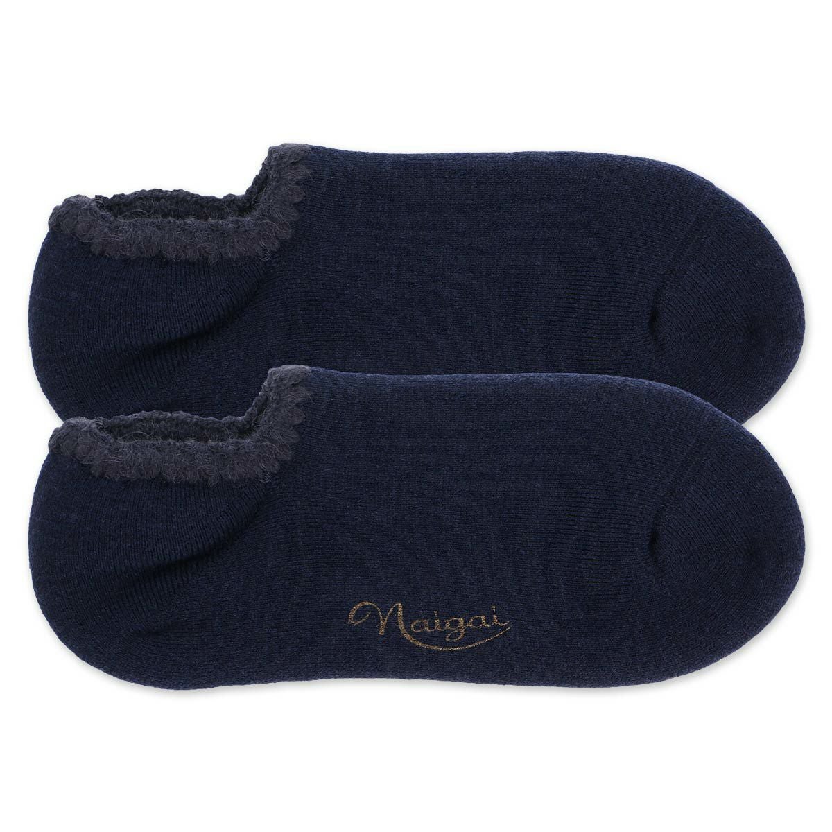 NAIGAI COMFORT ハマグリ 冷えとり ルームソックス メンズ 02305802