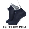 EMPORIOARMANI（エンポリオアルマーニ）底パイルメンズソックス靴下フットカバーカバーソックス綿混ワンポイントロゴショートソックス2322-020