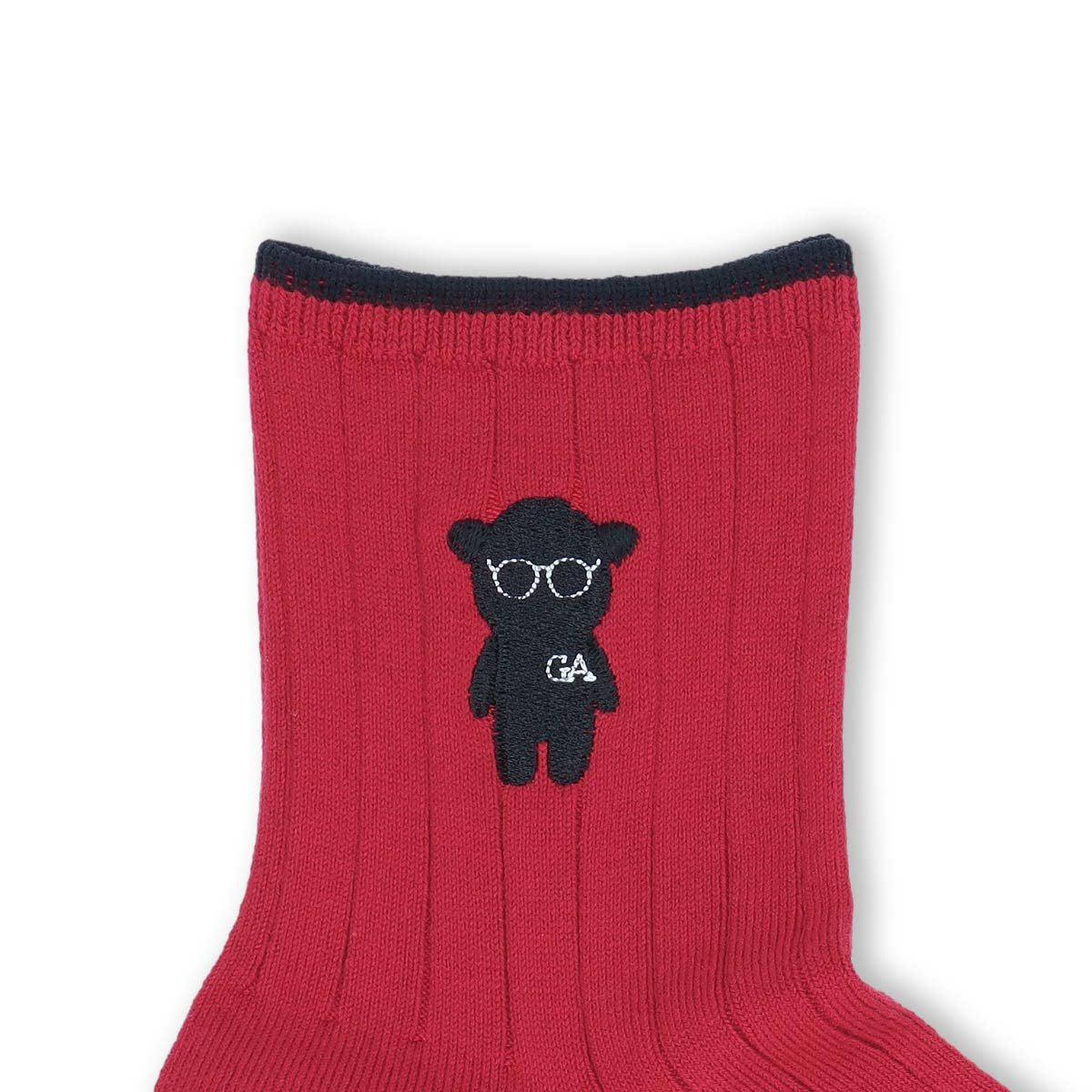 EMPORIOARMANI（エンポリオアルマーニ）カジュアルShortマンガベア刺繍ショートレングススーピマ綿ショートメンズ男性紳士ソックス靴下男性メンズプレゼント贈答ギフト2322-300