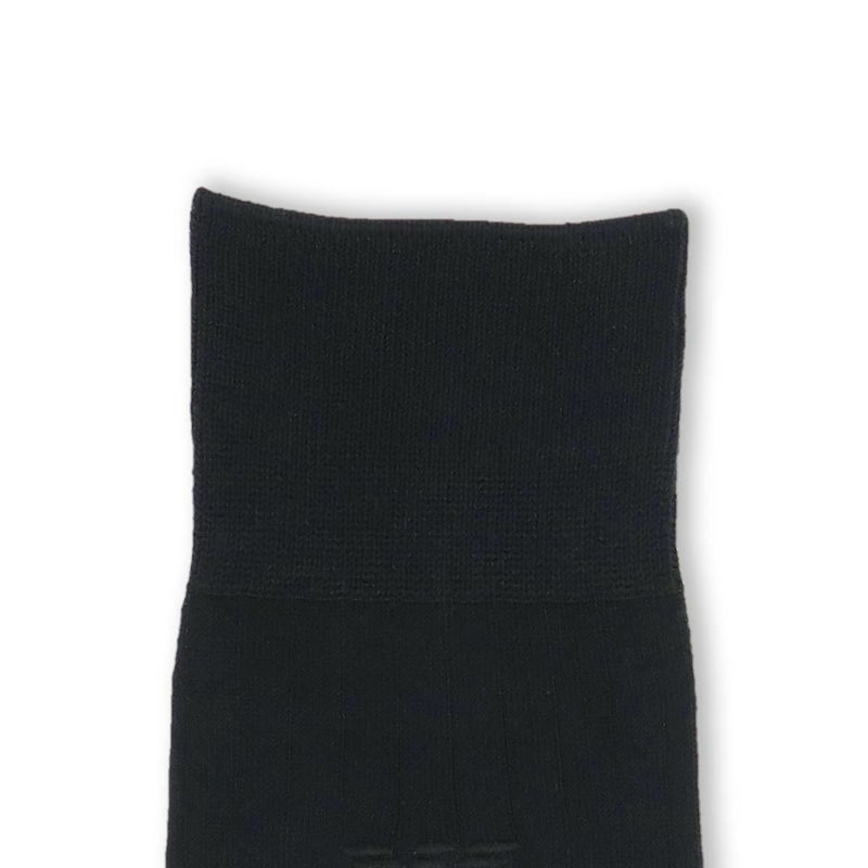 EMPORIOARMANIエンポリオアルマーニ日本製ビジネスDress光沢感・発色性に優れた連続シルケット加工糸使用綿混リブクルー丈メンズ男性紳士ソックス靴下男性メンズプレゼント贈答ギフト02312510