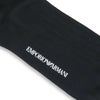 EMPORIOARMANIエンポリオアルマーニ日本製ビジネスDress光沢感・発色性に優れた連続シルケット加工糸使用綿混リブクルー丈メンズ男性紳士ソックス靴下男性メンズプレゼント贈答ギフト02312510