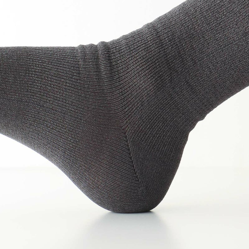 日本製和紙無地5本指親指セパレートホールガーメントクルー丈メンズ無地ソックス靴下NAIGAICOMFORTナイガイコンフォート男性紳士プレゼントギフト02302525父の日プレゼントギフト