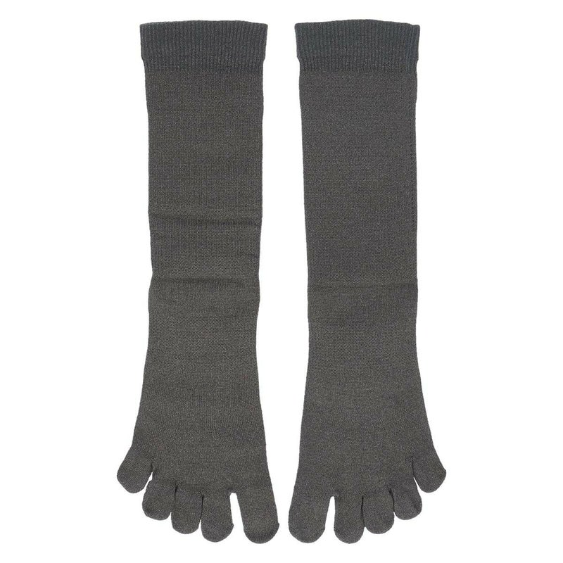 日本製和紙無地5本指親指セパレートホールガーメントクルー丈メンズ無地ソックス靴下NAIGAICOMFORTナイガイコンフォート男性紳士プレゼントギフト02302525父の日プレゼントギフト