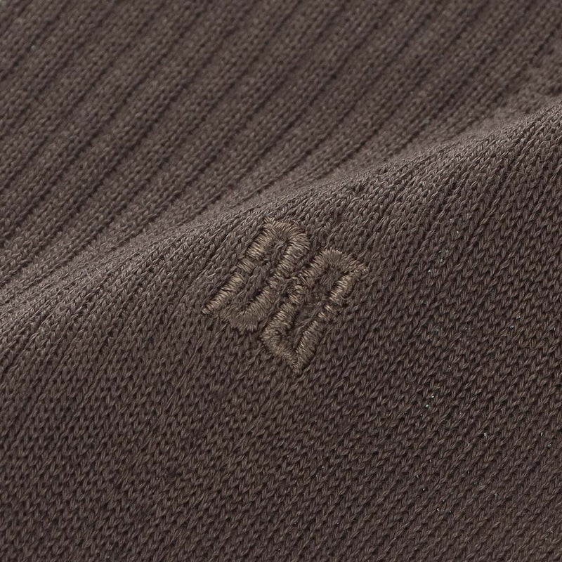 DAKSダックス日本製Dressビジネス綿100％ストレッチソフトフィットワイド補強ワンポイントロゴ刺繍リブクルー丈メンズソックスプレゼント贈答ギフト02502550
