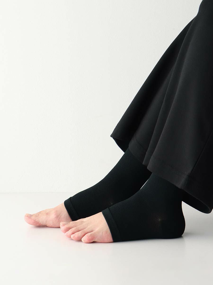 ≪WEB限定≫ NAIGAI 着圧ソックス 市販最強クラス オープントゥ 段階