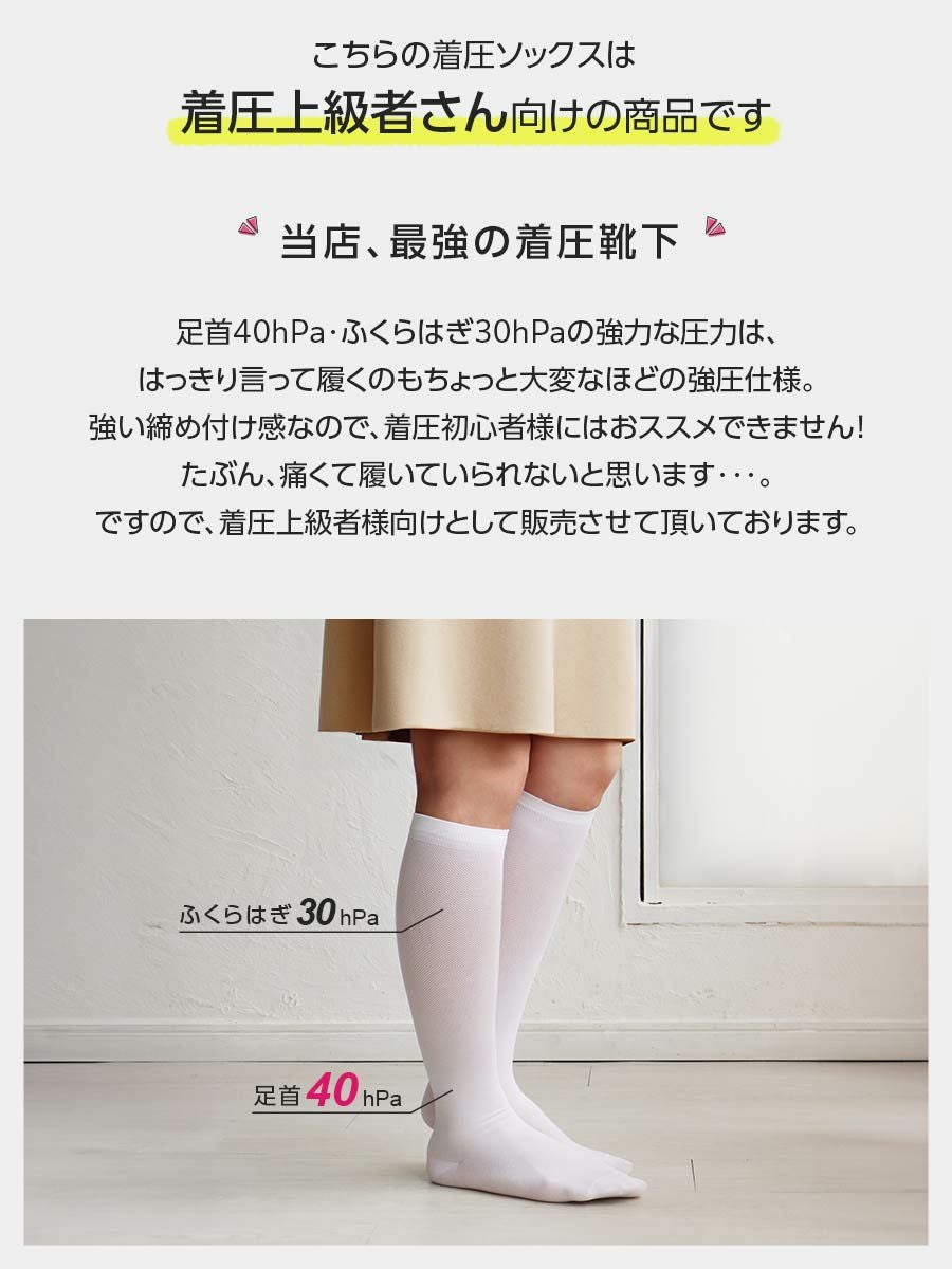 ≪WEB限定≫NAIGAI 着圧ソックス市販最強クラス 段階圧力設計 強圧