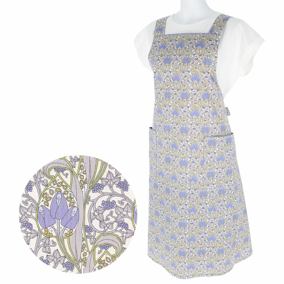 LICIE MADE WITH LIBERTY FABRIC リバティプリント イスミニ 綿100％後