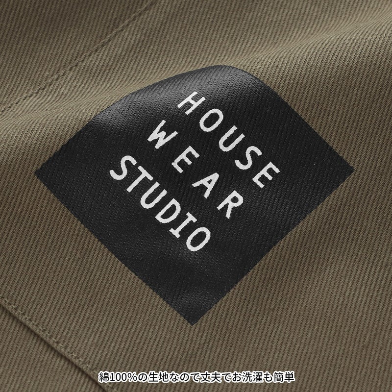 HOUSEWEARSTUDIOハウスウェアスタジオフリークロス綿100％メンズエプロン70371871