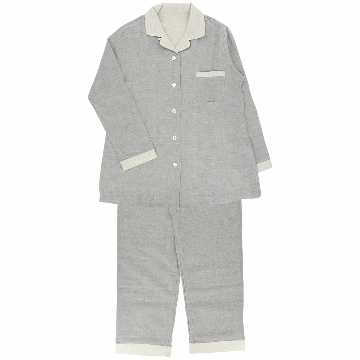 極眠 by NAIGAI 日本製 ニ重ガーゼ オーガニックコットン使用 パジャマ