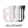 JILLSTUARTジルスチュアート日本製ヒアルロン酸加工消臭加工ナイロンプレーンショートクルー丈レディースソックス靴下女性婦人プレゼントギフト03145403