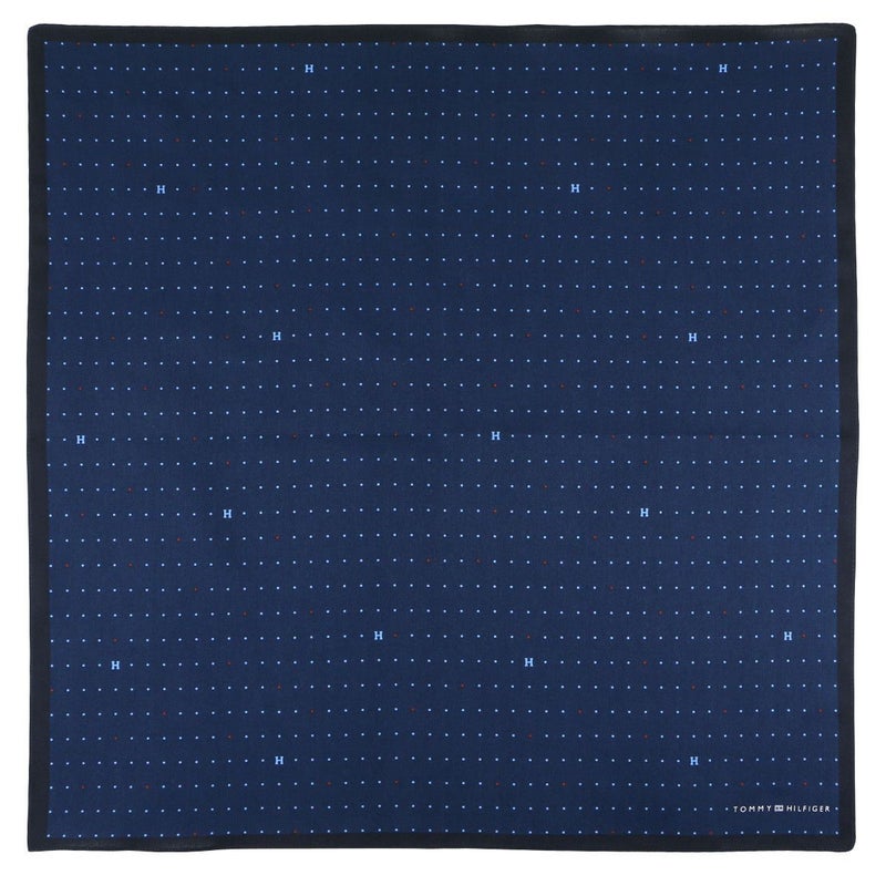 TOMMYHILFIGER｜トミーヒルフィガーピンドット柄綿100％ハンカチ2582-103