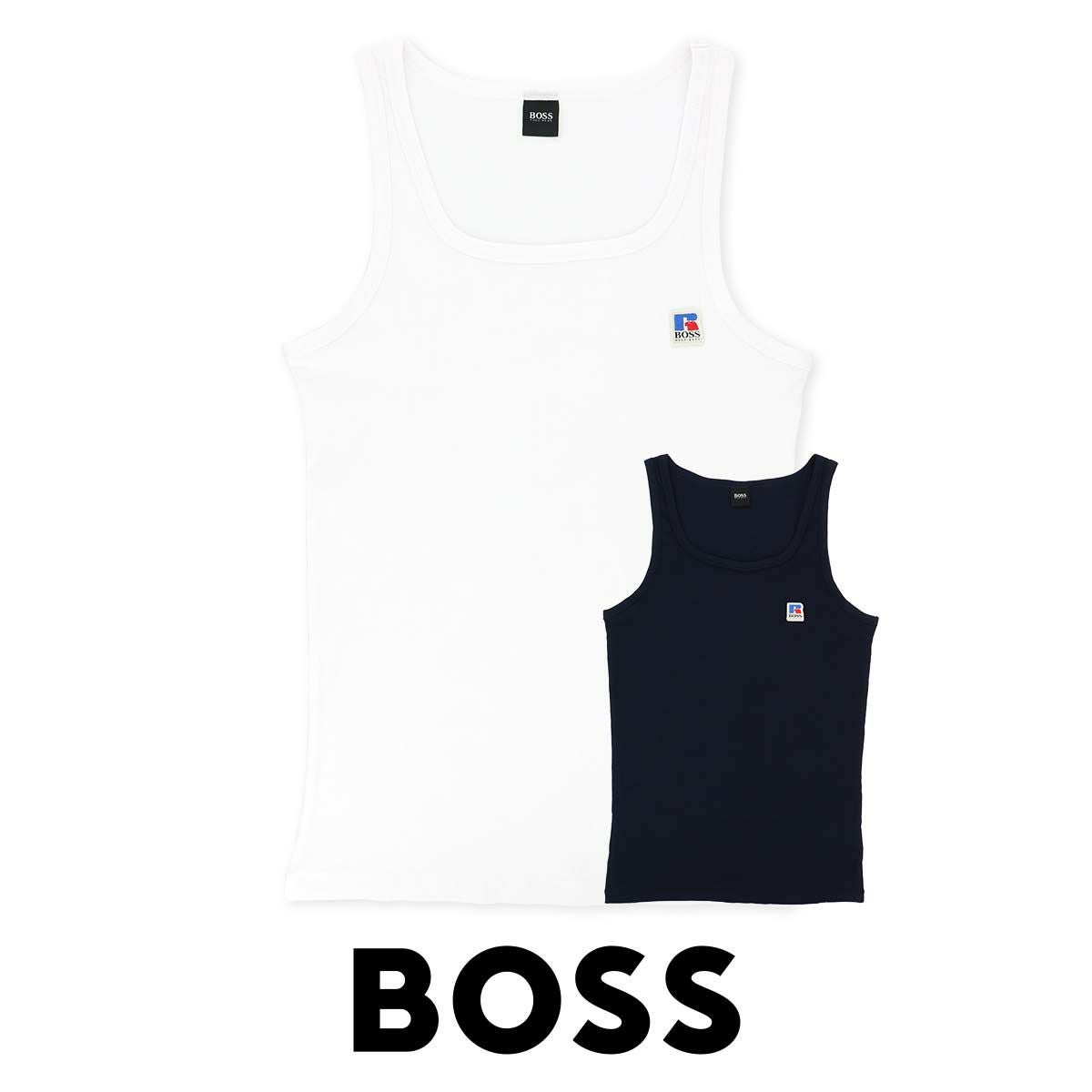 BOSS / HUGO BOSS x Russell Athletic TankTop ストレッチコットン