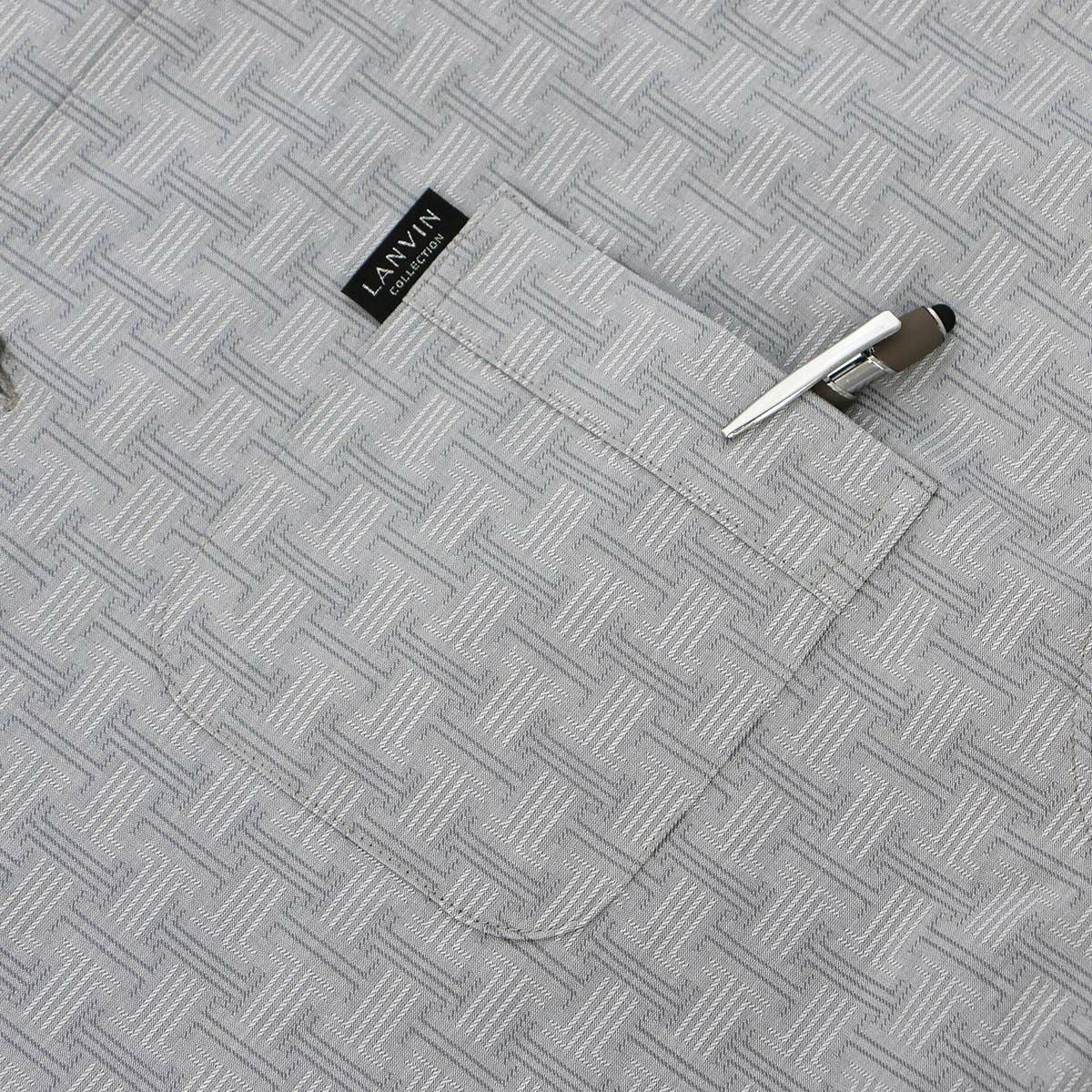 LANVINCLLECTIONランバンコレクション【S・M・Lサイズ】サテンJL先染めモノグラムジャガードパジャマメンズ男性紳士プレゼントギフト54420001公式ショップ正規ライセンス商品