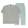 LANVINCOLLECTIONランバンコレクション【M・Lサイズ】ハーフ強撚天竺ボーダー/無地パジャマメンズ男性紳士プレゼントギフト54422018公式ショップ正規ライセンス商品