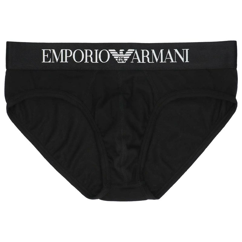 EMPORIOARMANIエンポリオアルマーニICONICLOGOBANDSTRETCHCOTTONBRIEFアイコニックロゴバンドヒップブリーフパンツEUサイズ男性メンズプレゼント贈答ギフト54072985公式ショップ正規ライセンス商品