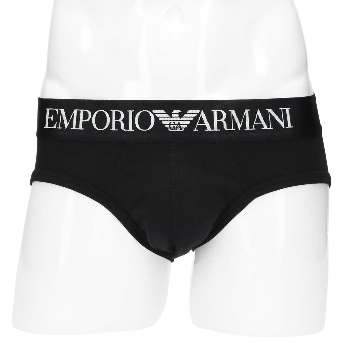 EMPORIO ARMANI ICONIC LOGOBAND STRETCH COTTON BRIEF アイコニック