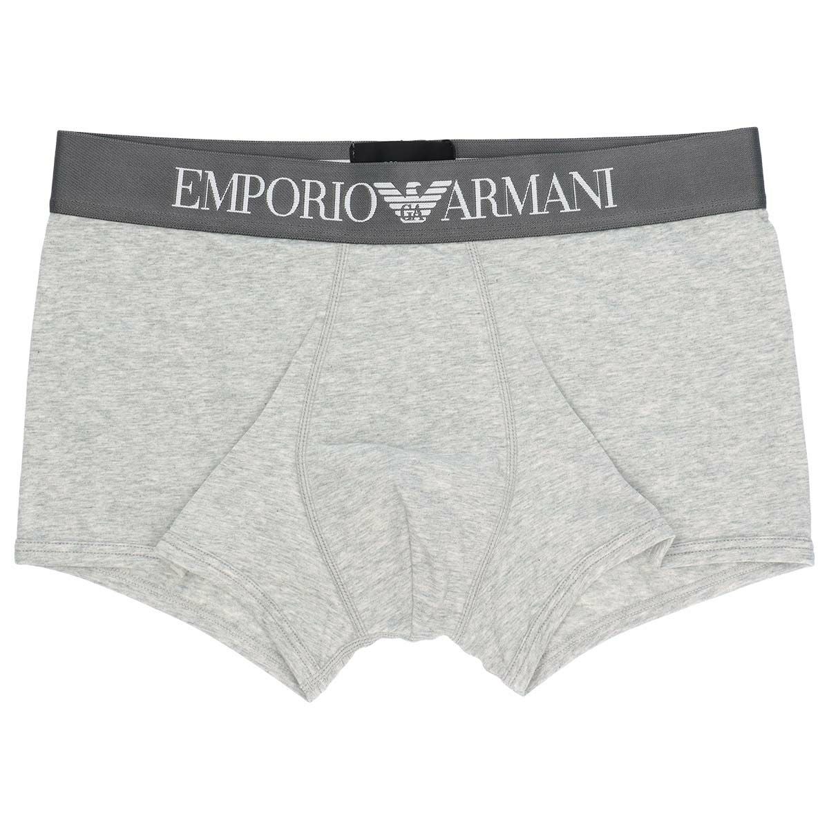 EMPORIO ARMANI ICONIC LOGOBAND STRETCH COTTON TRUNK アイコニック