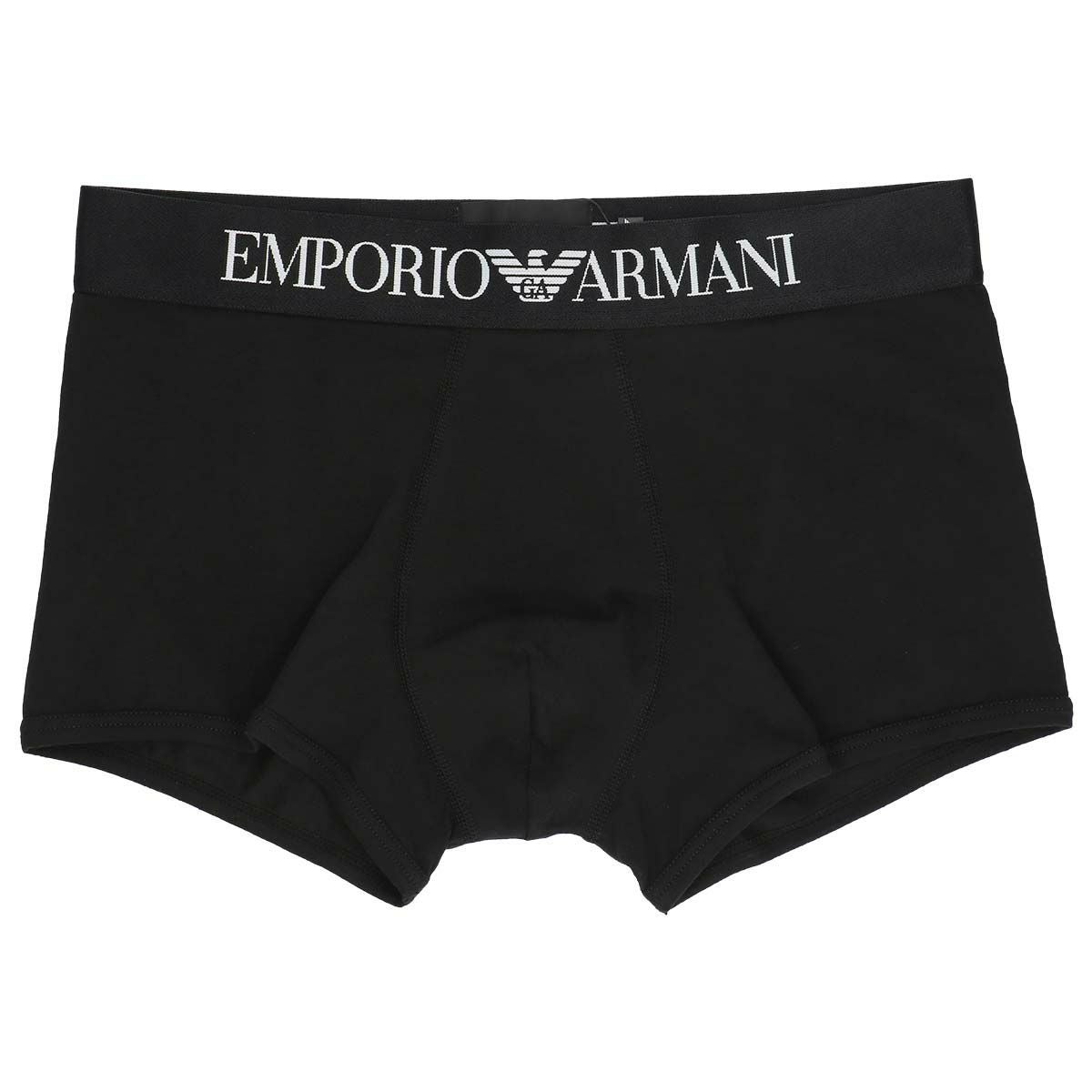 EMPORIO ARMANI ICONIC LOGOBAND STRETCH COTTON TRUNK アイコニック