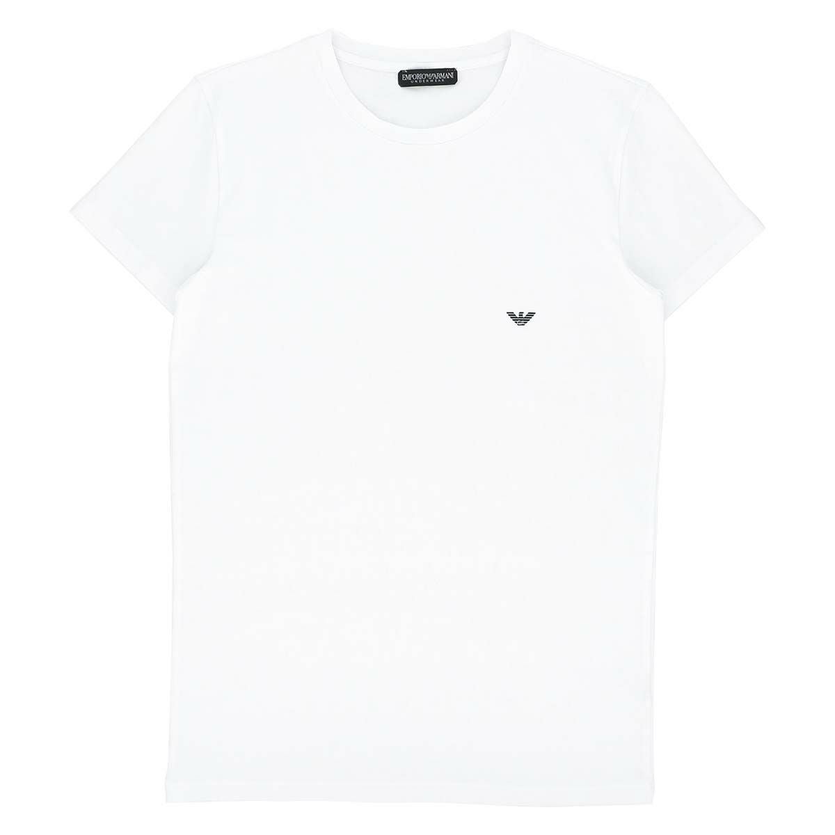 EMPORIO ARMANI ストレッチコットン クルーネック 半袖 Tシャツ EU