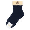 DAKSダックス日本製総パイルハマグリ折り返しクルー丈レディースルームソックス靴下女性プレゼントギフト敬老の日03368400