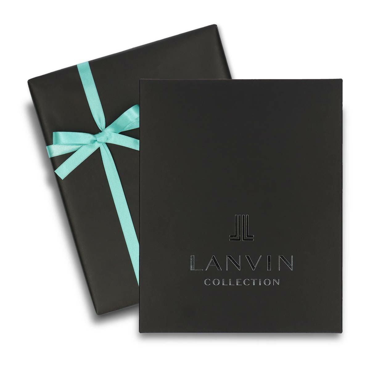 LANVIN COLLECTION 【紙袋付き】ギフトセット 2足セット リブ編み LANVIN COLLECTION 【紙袋付き】ギフトセット 2足セット リブ編み