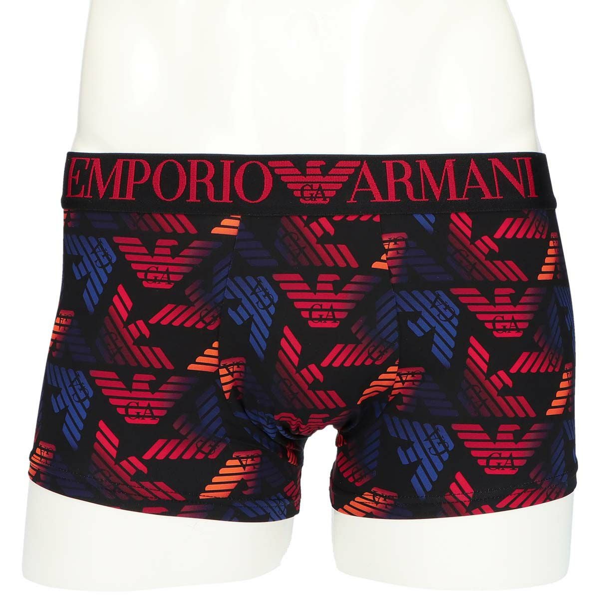 EMPORIOARMANIエンポリオアルマーニTRUNKMICROFIBERロゴバンドボクサーパンツ前閉じパンツEUサイズ男性メンズアンダーウェア下着プレゼント無料ラッピング贈答ギフト54075350公式ショップ正規ライセンス商品