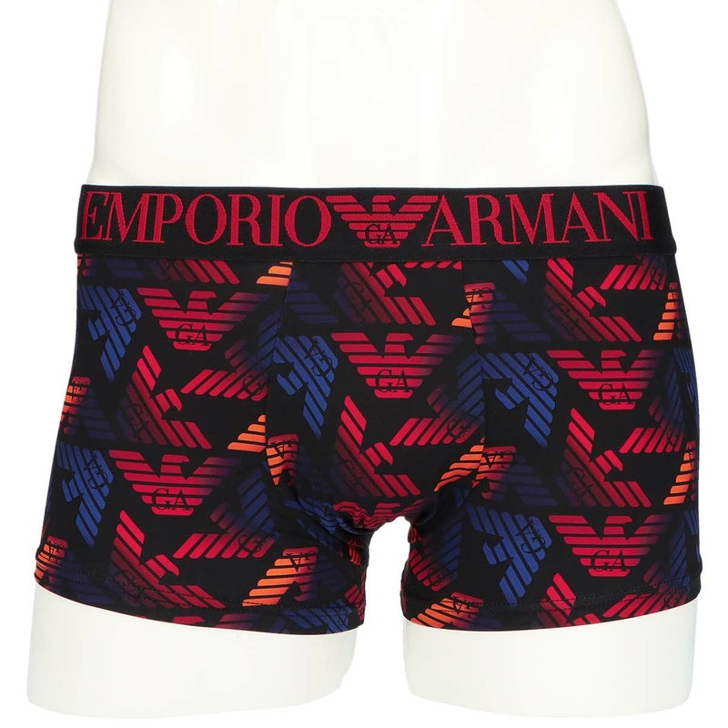 EMPORIOARMANIエンポリオアルマーニTRUNKMICROFIBERロゴバンドボクサーパンツ前閉じパンツEUサイズ男性メンズアンダーウェア下着プレゼント無料ラッピング贈答ギフト54075350公式ショップ正規ライセンス商品
