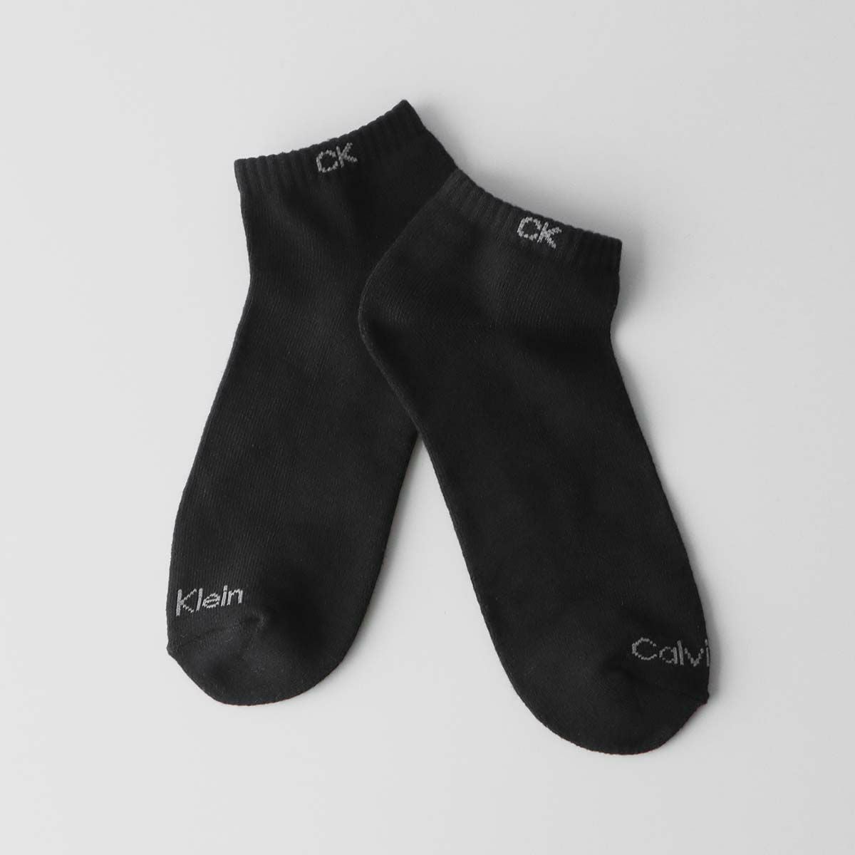 Calvin Klein 【3足セット】抗菌防臭 足底パイル スニーカー丈ソックス Calvin Klein 【3足セット】抗菌防臭 足底パイル スニーカー丈ソックス