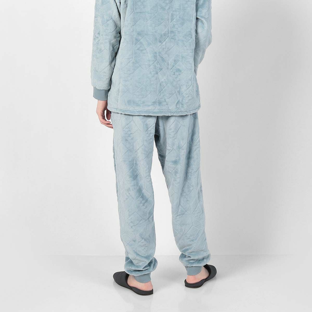 LANVINCOLLECTIONランバンコレクションシルキーマイヤー【M/Lサイズ】滑らかフリースロングパンツ長ズボン部屋着スウェット男性紳士プレゼントギフト54426061公式ショップ正規ライセンス商品