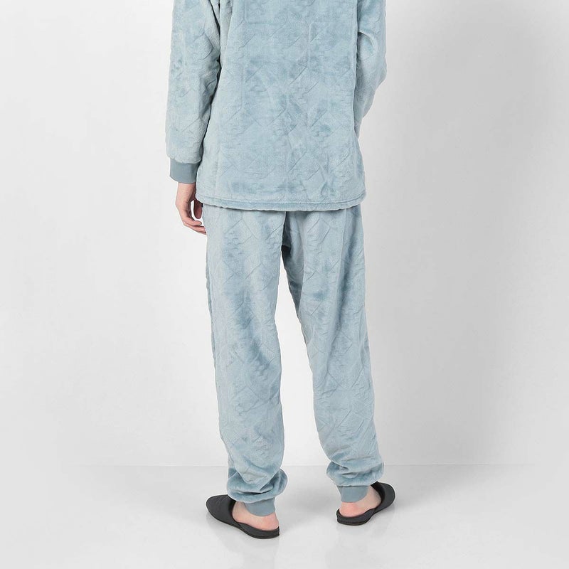 LANVINCOLLECTIONランバンコレクションシルキーマイヤー【M/Lサイズ】滑らかフリースロングパンツ長ズボン部屋着スウェット男性紳士プレゼントギフト54426061公式ショップ正規ライセンス商品
