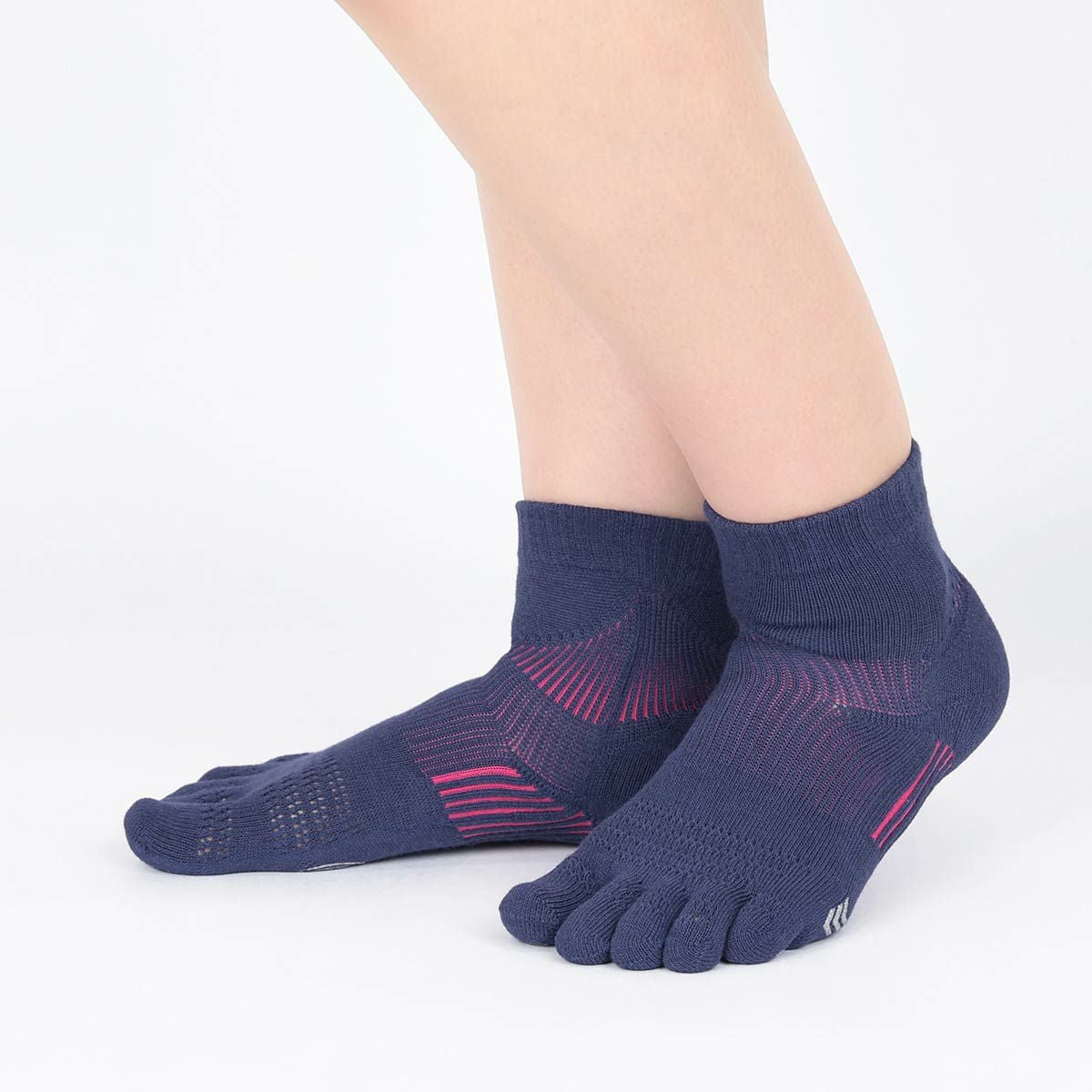 NAIGAIPERFORMANCEナイガイパフォーマンスランニング5本指消臭メッシュ編みショート丈ソックスレディースソックス婦人靴下女性旅行プレゼント無料ラッピング贈答ギフト03050107