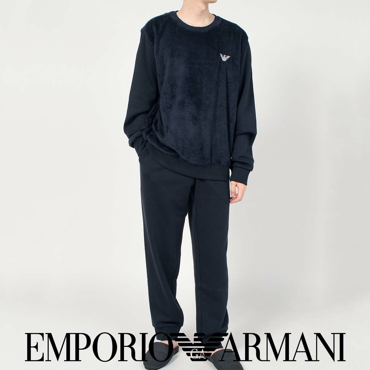 よこエンポリオアルマーニパジャマ EMPORIO ARMANI パジャマ 「オンライン限定」「エンポリオ アルマーニ