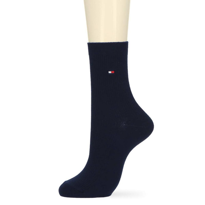 TOMMYHILFIGER｜トミーヒルフィガースクールソックスワンポイント刺繍18cm丈レディースソックス靴下03481701公式ショップ正規ライセンス商品母の日ギフトプレゼント2023