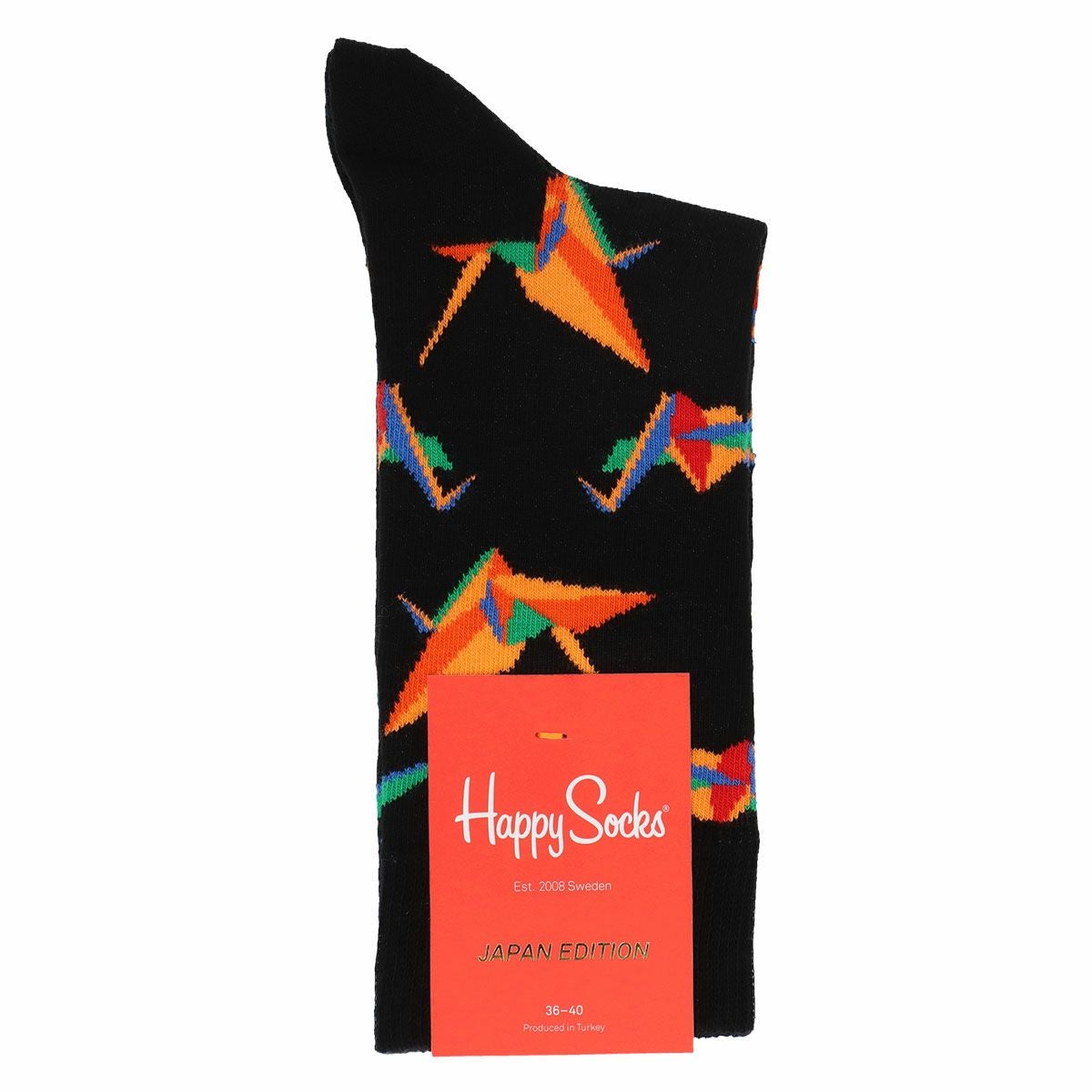 42%OFF Happy Socks ORIGAMI（オリガミ） クルー丈 ソックス ユニ