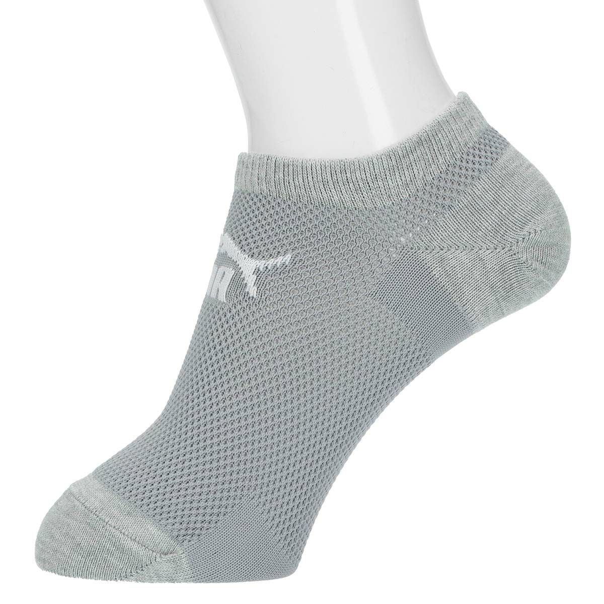 PUMA（プーマ）3足セットBigMeshビッグメッシュ消臭加工スニーカー丈（NOSHOW丈）ソックス子供キッズ靴下ブランドギフトプレゼント04293152