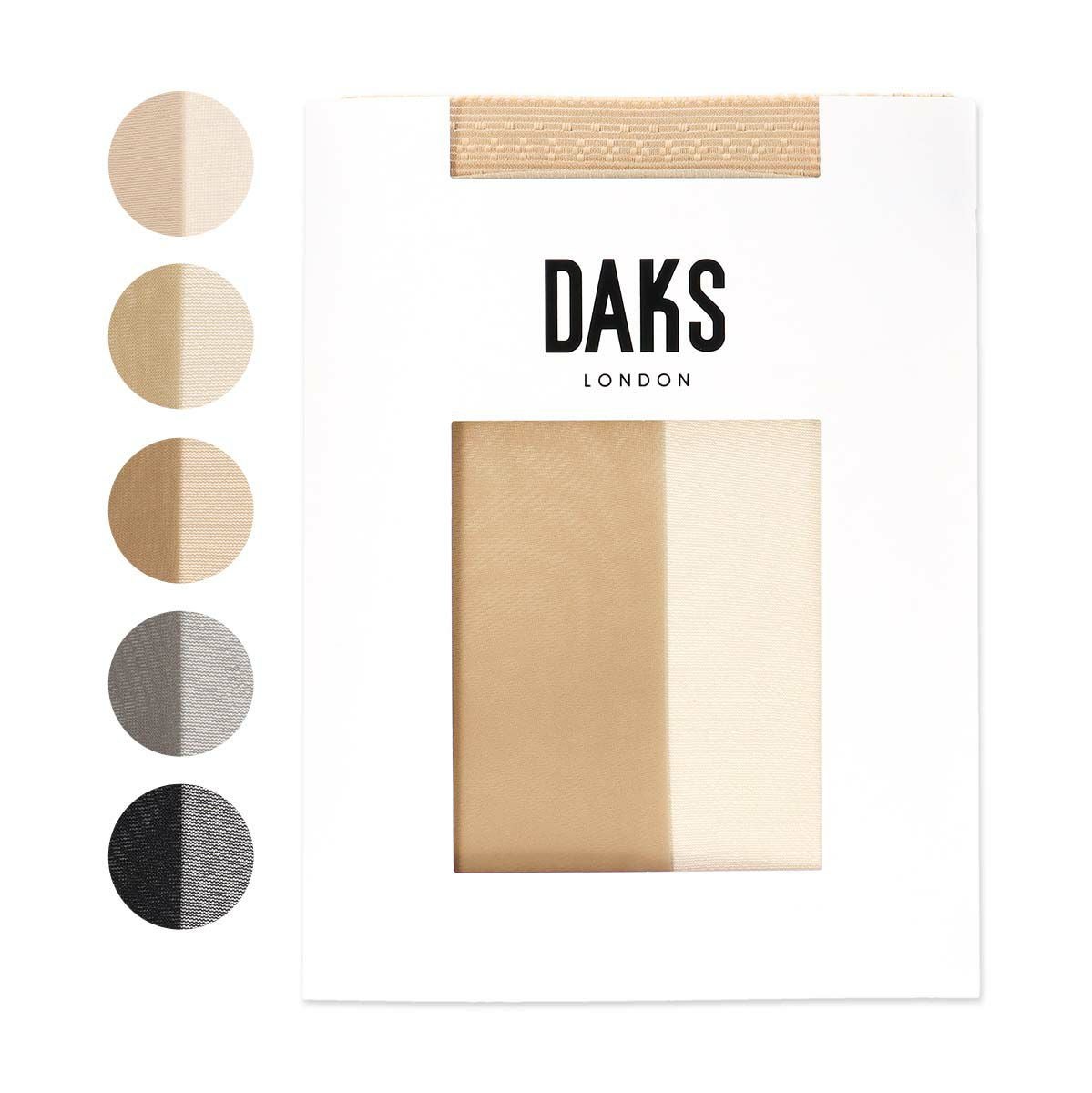 DAKS（ダックス）日本製丈夫なＤＣＹサポートセパレートストッキングガーターゴム付つま先補強レディースパンティストッキングパンスト女性婦人プレゼントギフト01535011