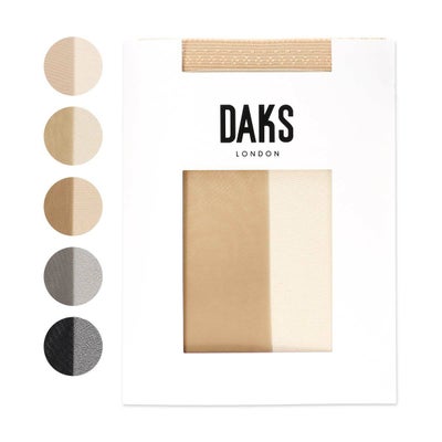 DAKS（ダックス）日本製丈夫なＤＣＹサポートセパレートストッキングガーターゴム付つま先補強レディースパンティストッキングパンスト女性婦人プレゼントギフト01535011