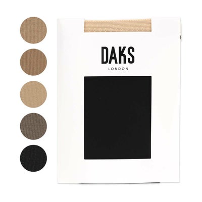 DAKS（ダックス）オーバーニー50デニールオペイクサポートストッキングソックス靴下日本製ガーターゴム付つま先強化ゆったり大きめレディースソックス婦人靴下プレゼント贈答ギフト01536011