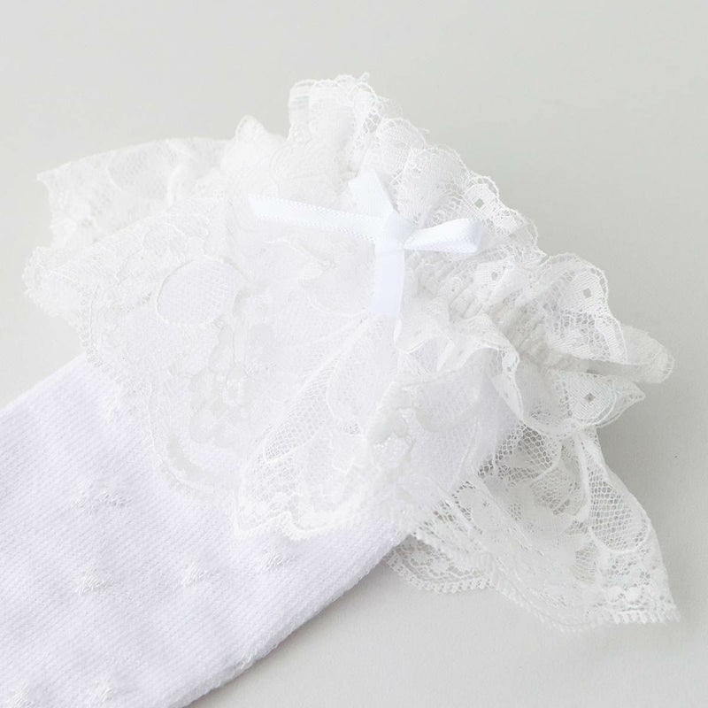 conceptコンセプトNAIGAIナイガイレースフリルハイソックスキッズ子供靴下女児プレゼントギフト04521901