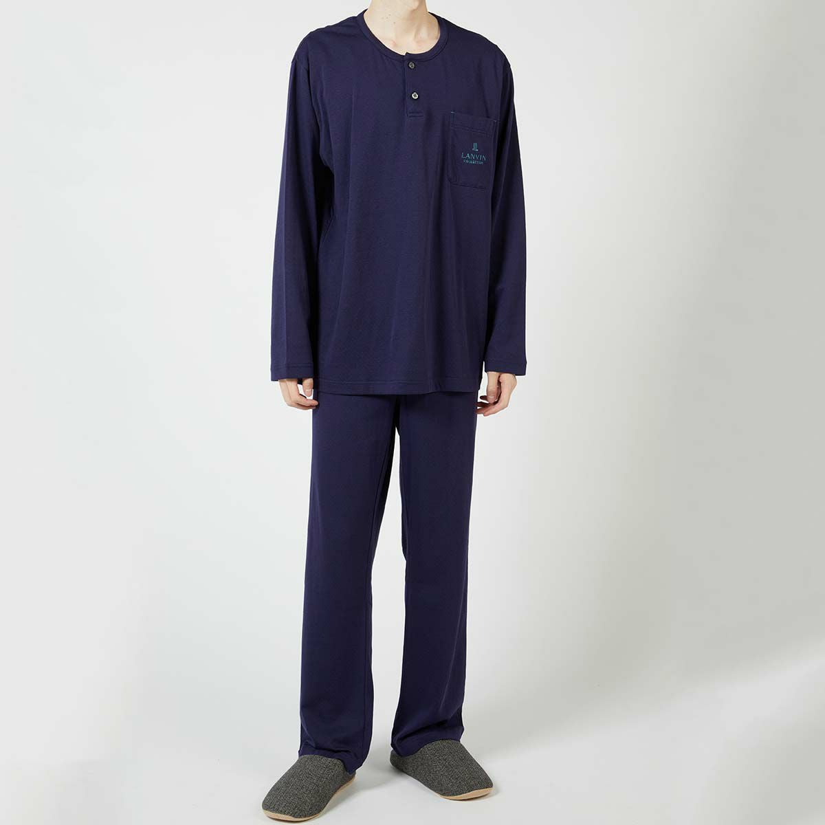 ランバンコレクションパジャマ ☆50%OFF LANVIN COLLECTION ランバン コレクション 上下セット 【M・L