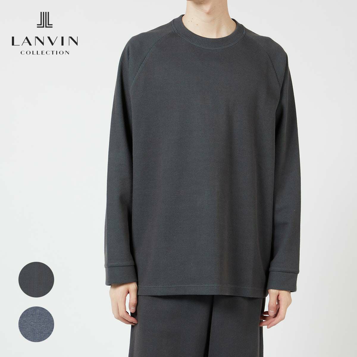 トップスのみ】LANVIN COLLECTION 【M・Lサイズ】 針抜きダブル