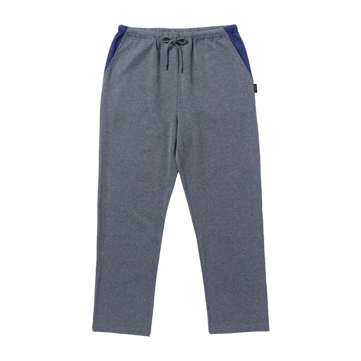 LANVINCOLLECTIONランバンコレクション【M・Lサイズ】針抜きダブルフェイススウェットパンツ長ズボンボトムスラウンジウェアメンズ男性紳士部屋着あたたかいプレゼントギフト54436031
