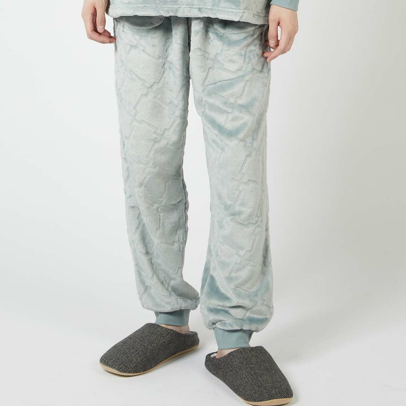 LANVINCOLLECTIONランバンコレクション【LLサイズ】滑らかフリースシルキーマイヤースウェットパンツ長ズボンボトムスラウンジウェアメンズ男性紳士部屋着あたたかいプレゼントギフト54437033