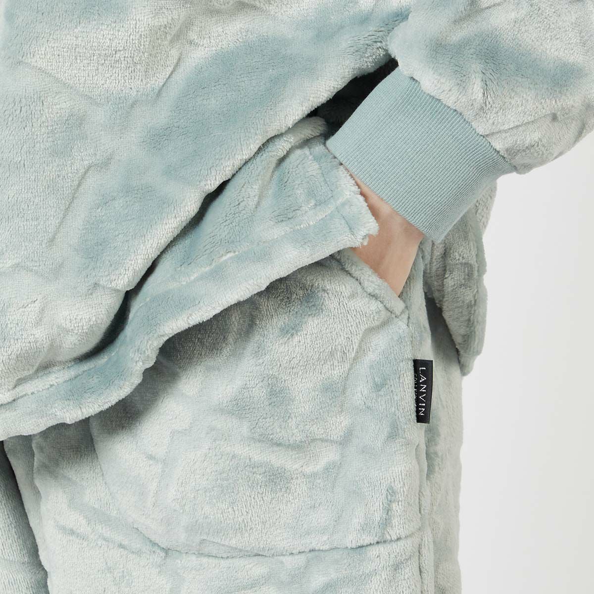 LANVINCOLLECTIONランバンコレクション【LLサイズ】滑らかフリースシルキーマイヤースウェットパンツ長ズボンボトムスラウンジウェアメンズ男性紳士部屋着あたたかいプレゼントギフト54437033